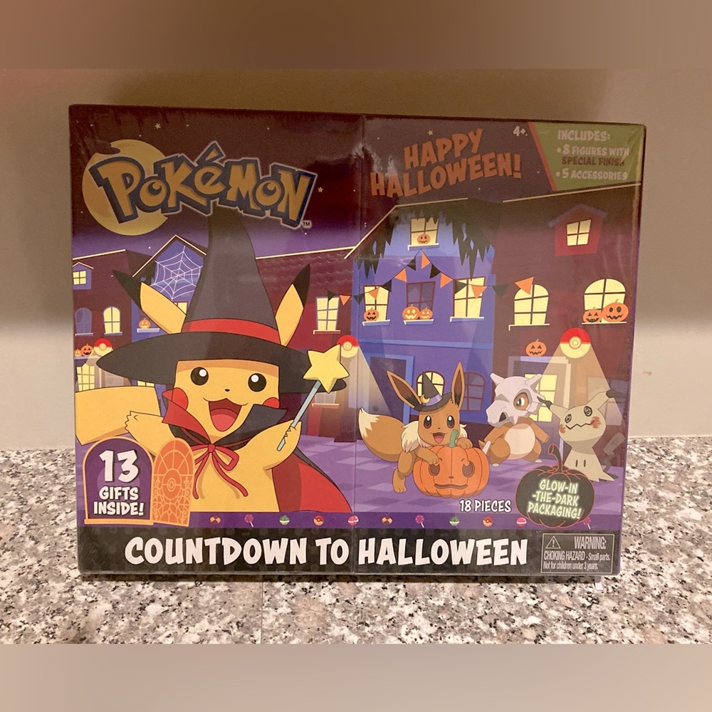 Sealed Pokémon Halloween Countdown Calendar